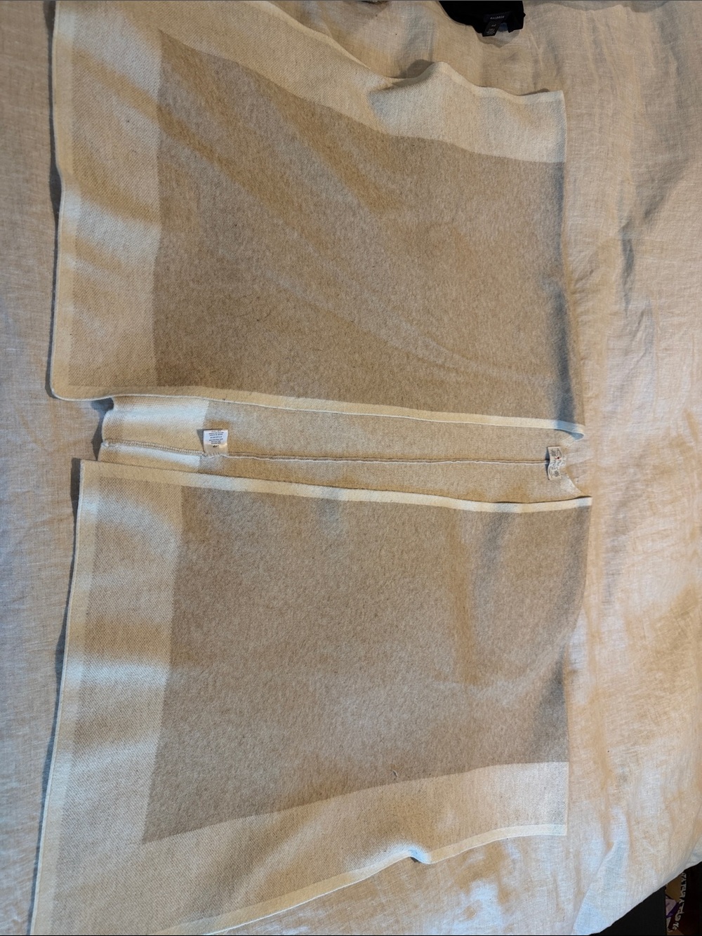 Neutral Beige and Cream open cardigan